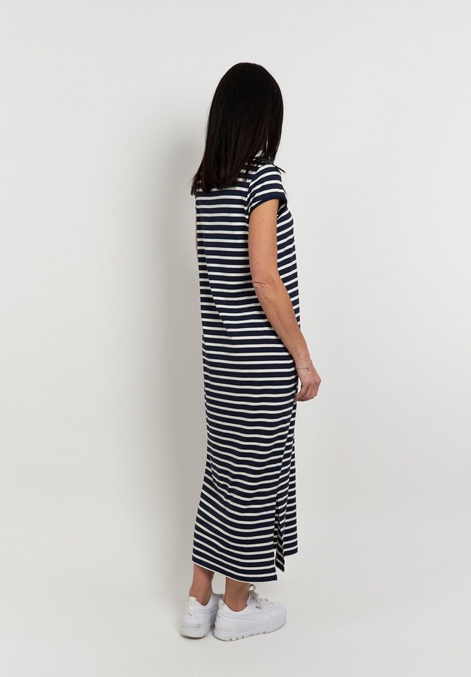 Seidel Moden Sommerkleid lang, mit Streifen-Design, MADE IN GERMANY – Bild 2 von 4