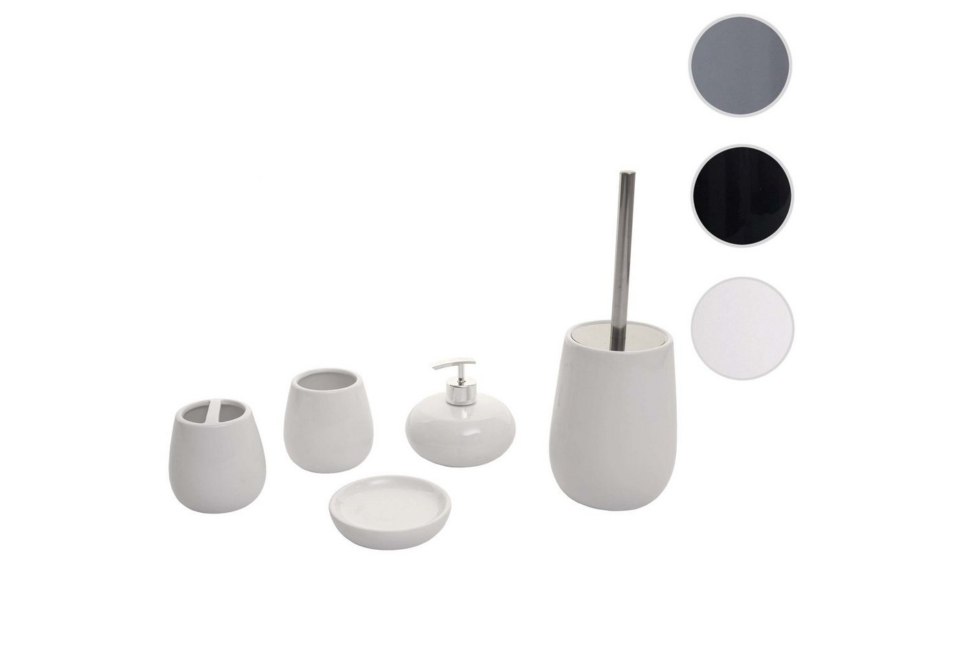 MCW Seifenspender MCW-C72, (Set, 5-tlg), 5-teiliges Set, wechselbarer Bürstenkopf, austauschbarer Seifenspender – Bild 3 von 5