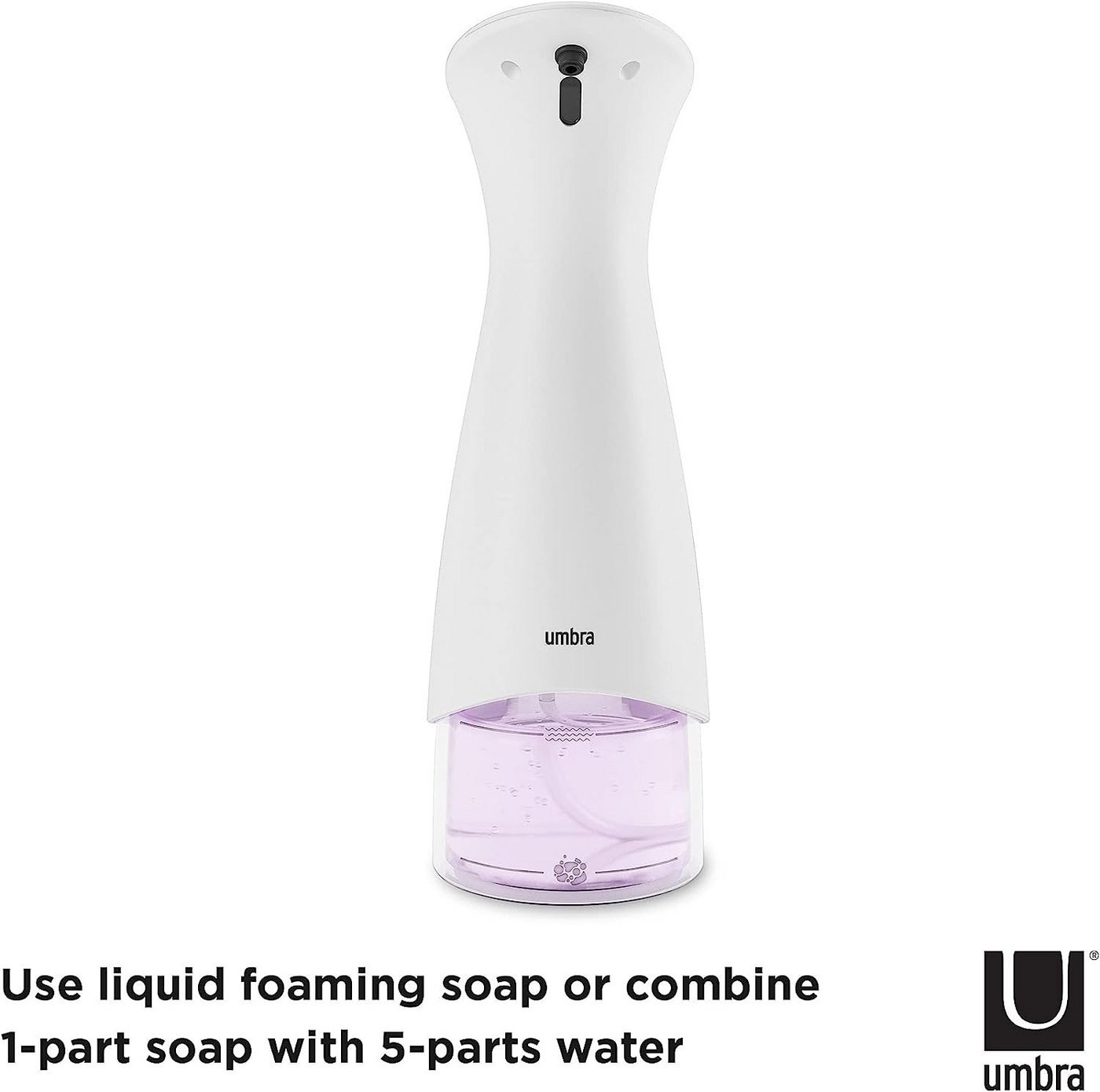 Umbra Seifenspender Umbra Otto 280ml weiß – Bild 3 von 4