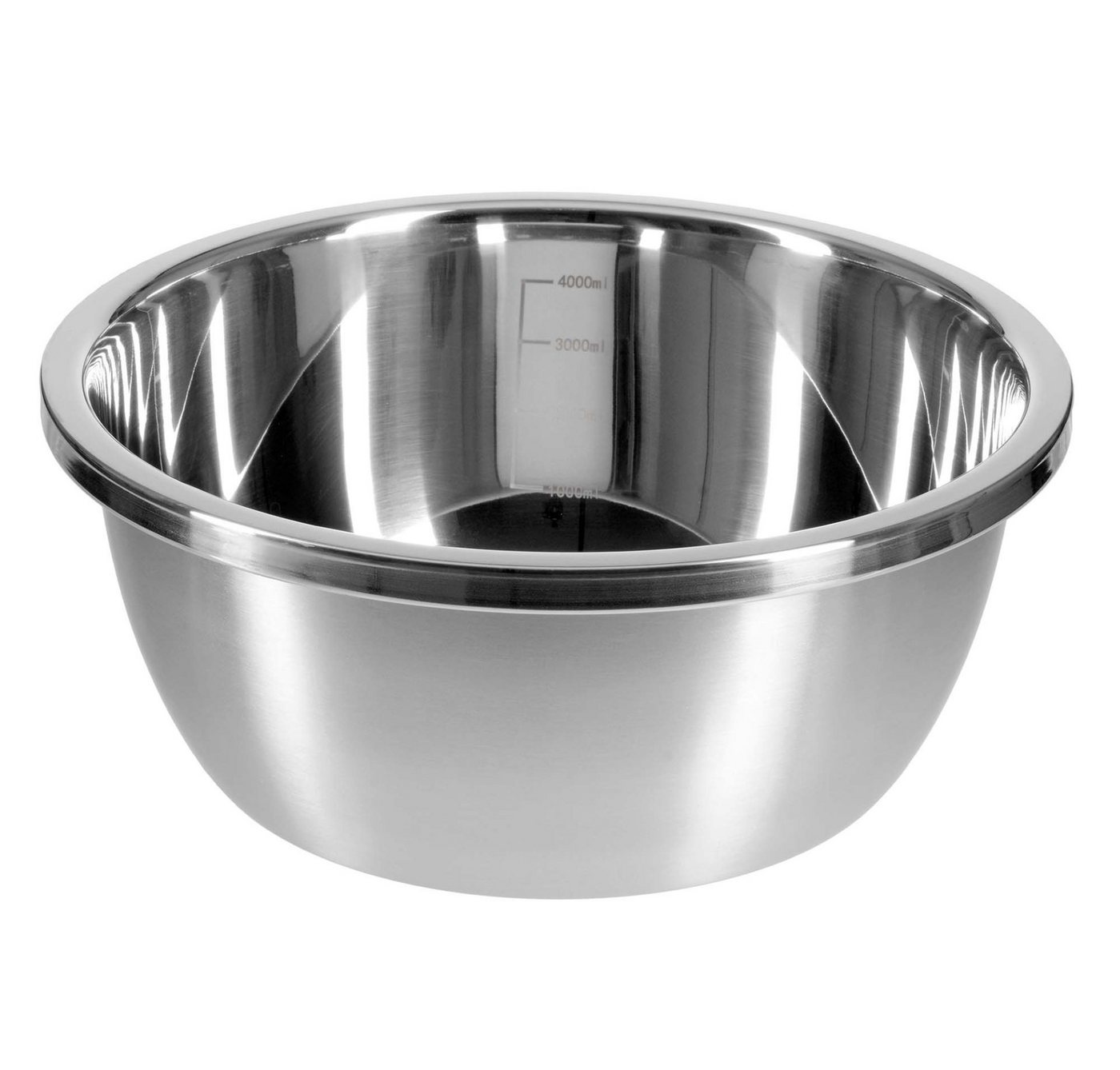 GRÄWE Seiher GRÄWE Edelstahl Seiher und Schüssel Set, Ø 28 cm, Edelstahl, GRÄWE Edelstahl Seiher und Schüssel Set, Ø 28 cm, 2-teilig – Bild 2 von 5