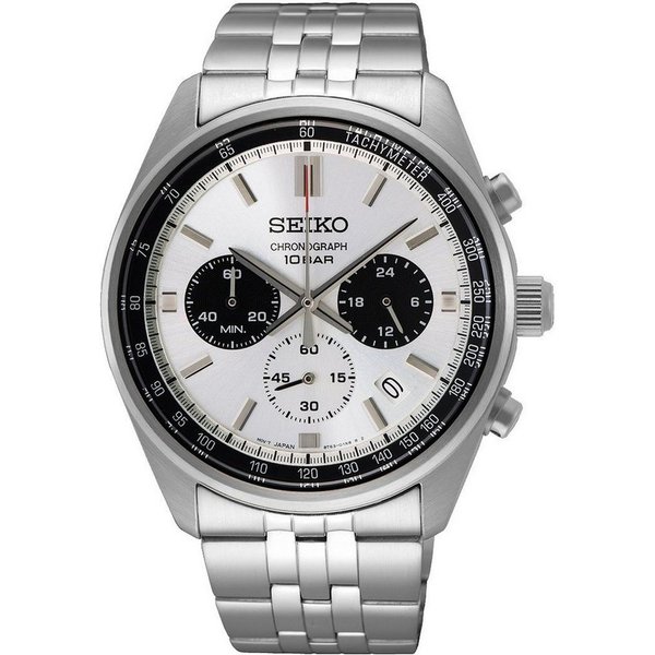 Seiko Chronograph SSB425P1, Armbanduhr, Quarzuhr, Herrenuhr, Stoppfunktion, Datum