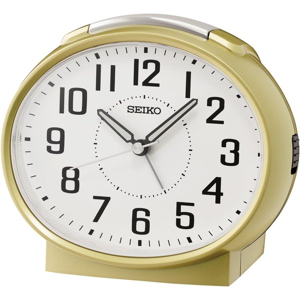 Seiko Quarzwecker Wecker, Schlafzimmer, Beleuchtung, Schlummerfunktion, Leuchtzeiger
