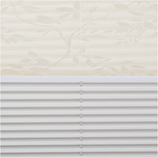 Sekey Plissee Doppelplissee Day & Night Beige, Klemmfix