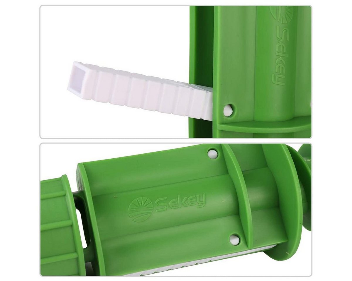 Sekey Schirmhalter Sonnenschirmhalter Bodendübel Einschraubhülse mit Aufhängehaken, für Stöcke bis Ø 32 mm – Bild 5 von 5