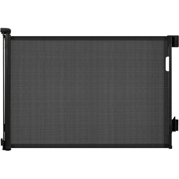Sekey Treppenschutzgitter Treppenschutzgitter ausziehbar Absperrgitter Hund Kinder Schutzgitter (1 St), 0–150 cm Schwarz, 1 Stück, mit Bohren, geeignet für Inne