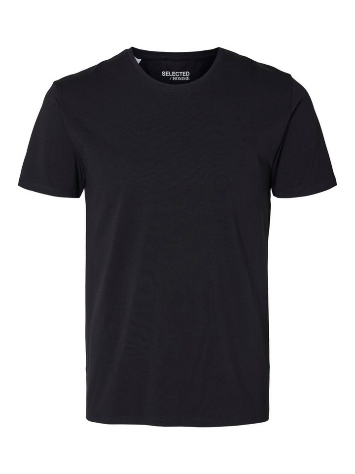 Selected Rundhalsshirt SLHNEWPIMA SS O-NECK TEE NOOS – Bild 5 von 5