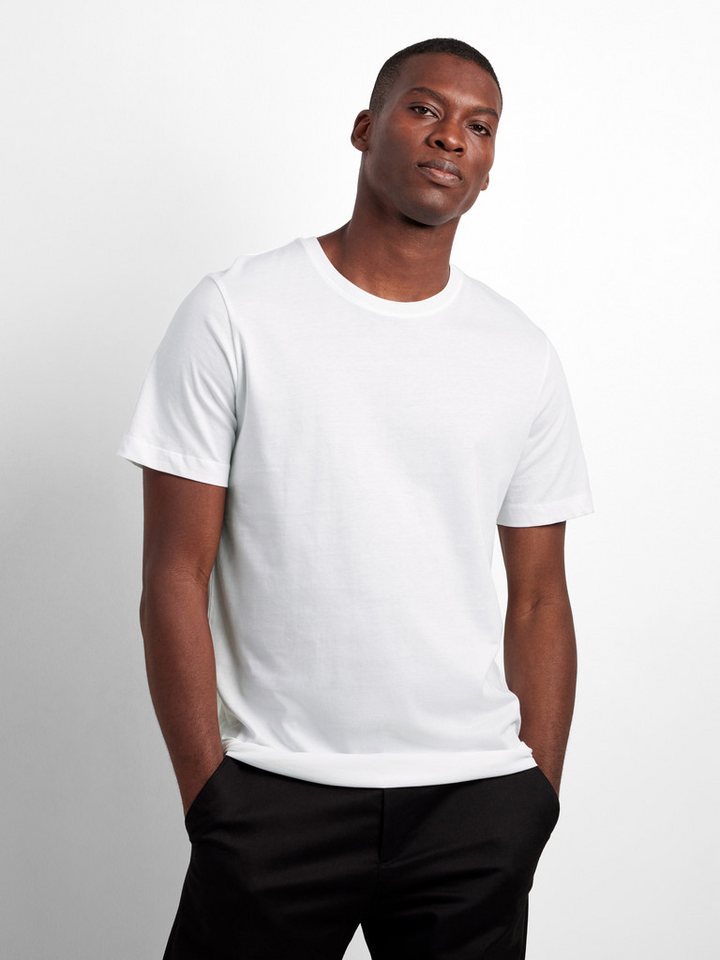 Selected Rundhalsshirt SLHZREG-DAN 3 PACK SS O-NECK TEE (Packung, 3-tlg) – Bild 2 von 5