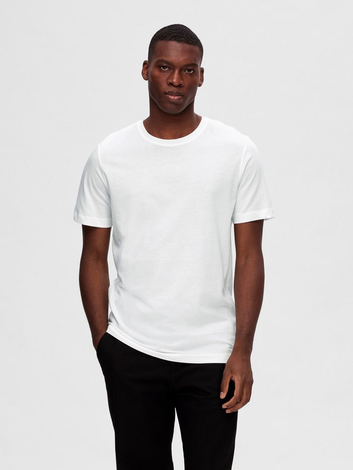 Selected Rundhalsshirt SLHZREG-DAN 3 PACK SS O-NECK TEE (Packung, 3-tlg) – Bild 3 von 5