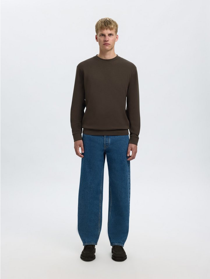 Selected Sweatshirt SLHEMANUEL SOFT CREW NECK SWEAT NOOS – Bild 3 von 5