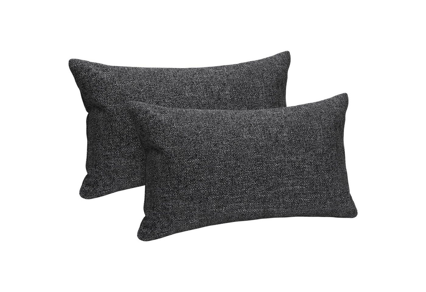 Selfitex Dekokissen 2er Set, 30x50/40x40/40x60/50x50 inkl. Füllkissen, Farben zur Auswahl, robuster Polsterstoffbezug mit weichen Füllkissen – Bild 3 von 5