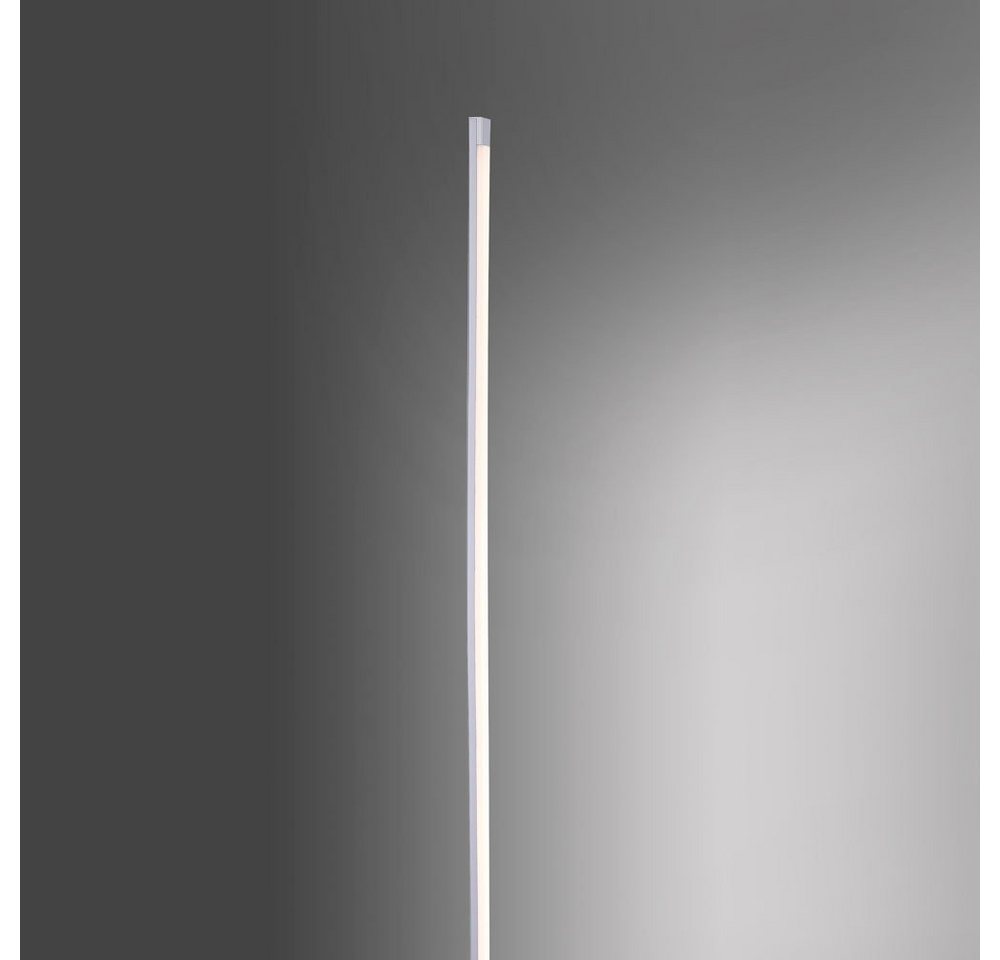 SellTec Stehlampe LED Stehlampe Bella, dimmbar über Touchdimmer, Memory Funktion, 1xLED/ 10.8 Watt, warmweiß, Ecklampe dimmbar Touchdimmer platzsparend sparsam – Bild 5 von 5