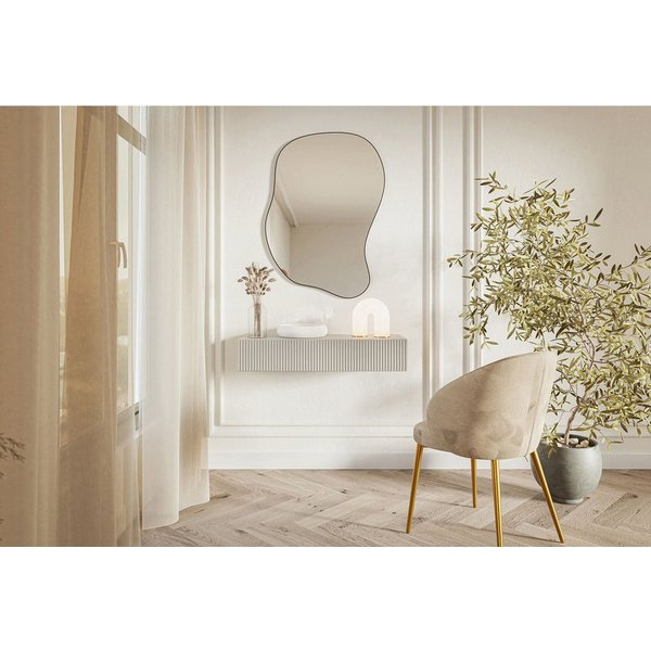 Selsey Konsolentisch VELDIO, hängend, mit gefräster Front und Schublade, 90 cm