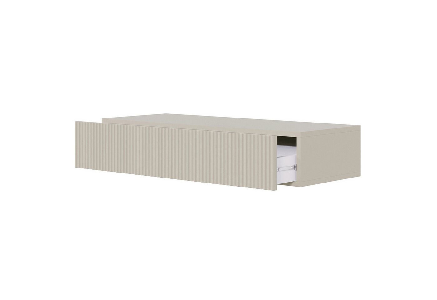 Selsey Konsolentisch VELDIO, hängend, mit gefräster Front und Schublade, 90 cm – Bild 3 von 5