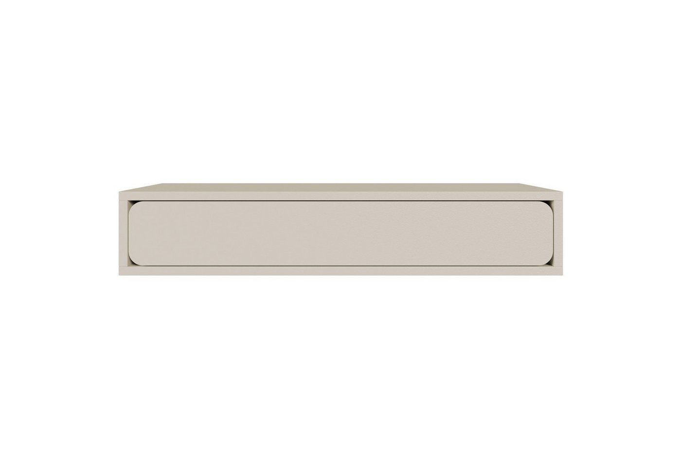Selsey Konsolentisch WUWU, Hängekonsole mit Schublade, Greige, 90 cm – Bild 5 von 5