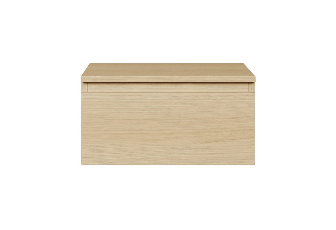 Selsey Nachttisch BEMMI, Wandnachttisch mit Schublade – schwebendes Design, matt, 48 cm breit – Bild 5 von 5