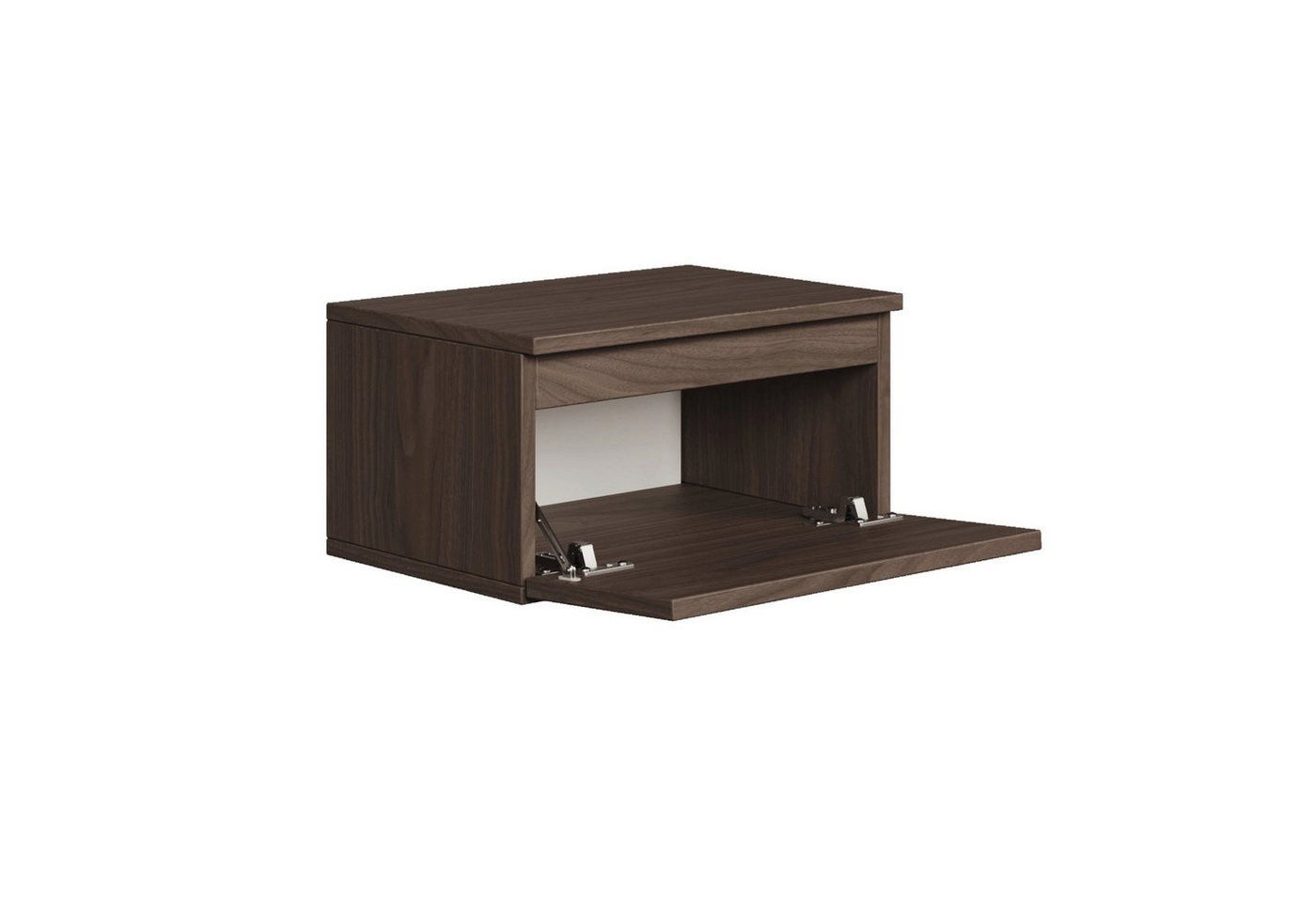 Selsey Nachttisch BEMMI, Wandnachttisch mit Schublade – schwebendes Design, matt, 48 cm breit – Bild 3 von 5