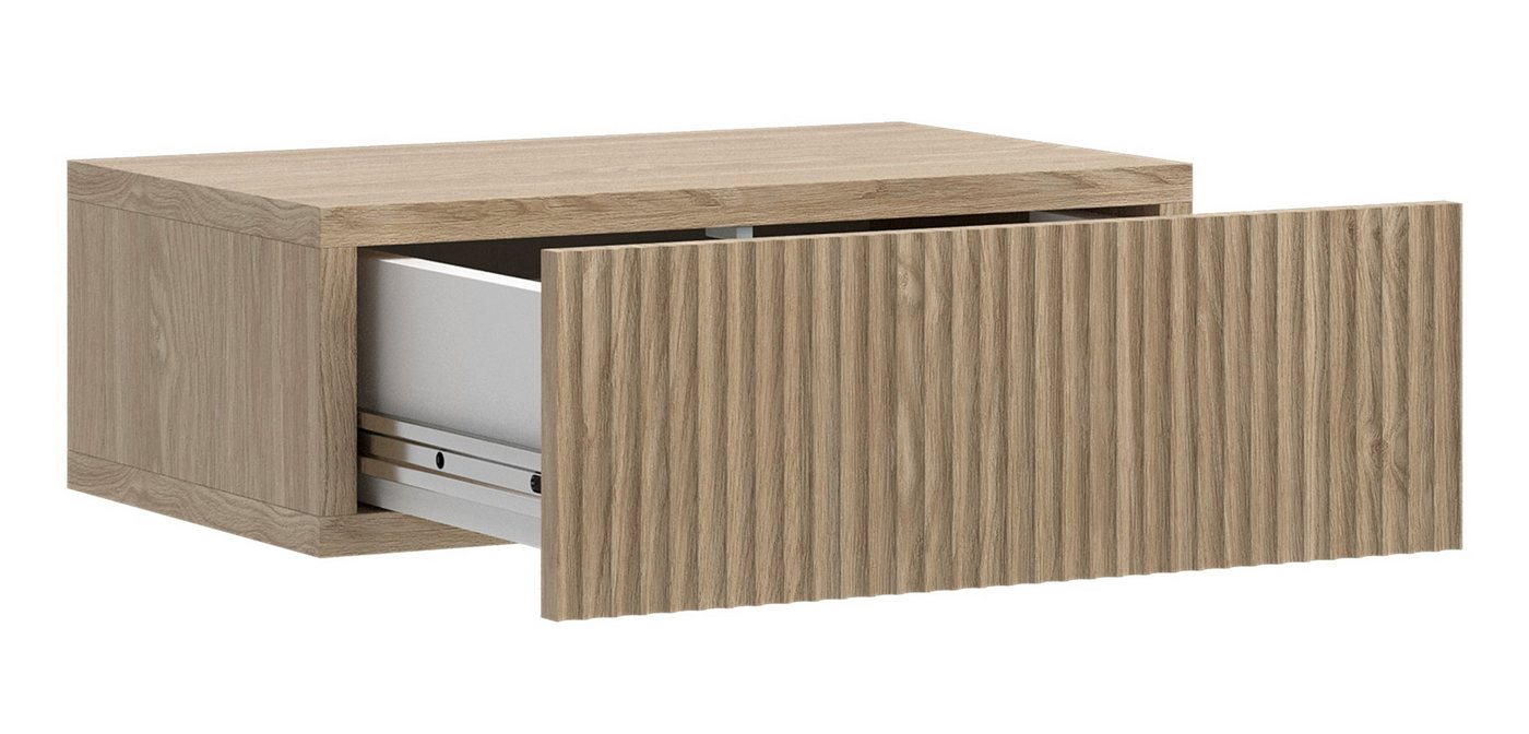 Selsey Nachttisch NOLIE, hängend, Schublade mit Push-to-Open-Funktion, 50 cm – Bild 5 von 5