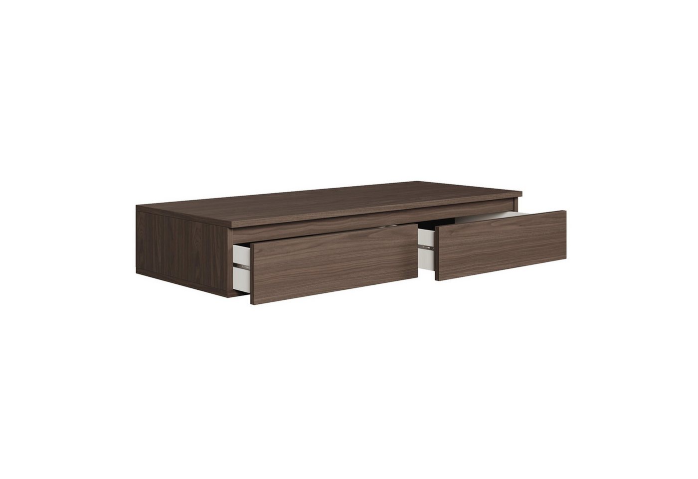 Selsey Schminktisch BEMMI, Hängeschreibtisch Schminktisch mit 2 Schubladen 120 cm breit – Bild 3 von 5