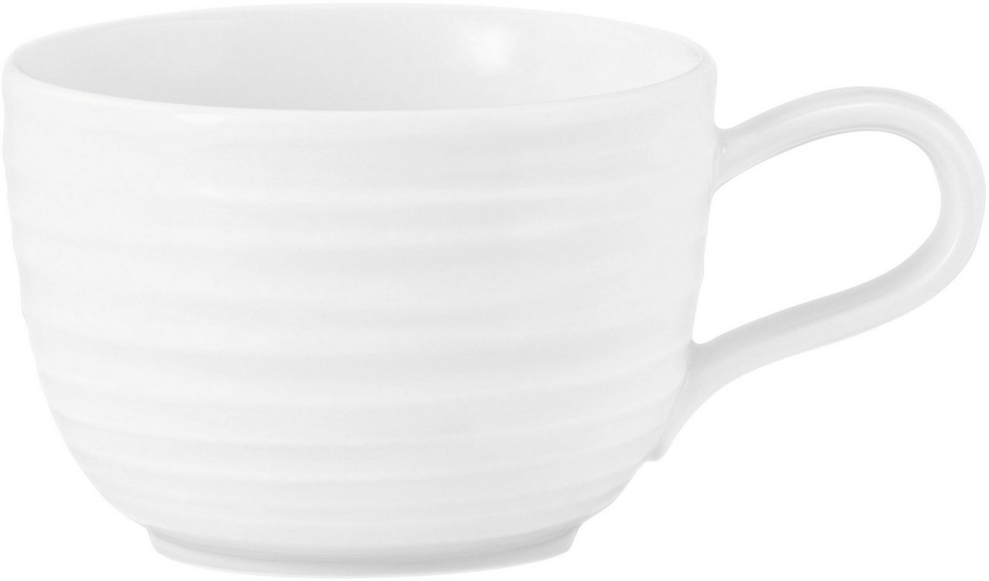 Seltmann Weiden Kaffeeservice Geschirr-Set, Service Terra (18-tlg), 6 Personen, Porzellan, Tassen, Teller, Untertassen, Made in Germany, 18 Teile, für 6 Persone – Bild 3 von 5