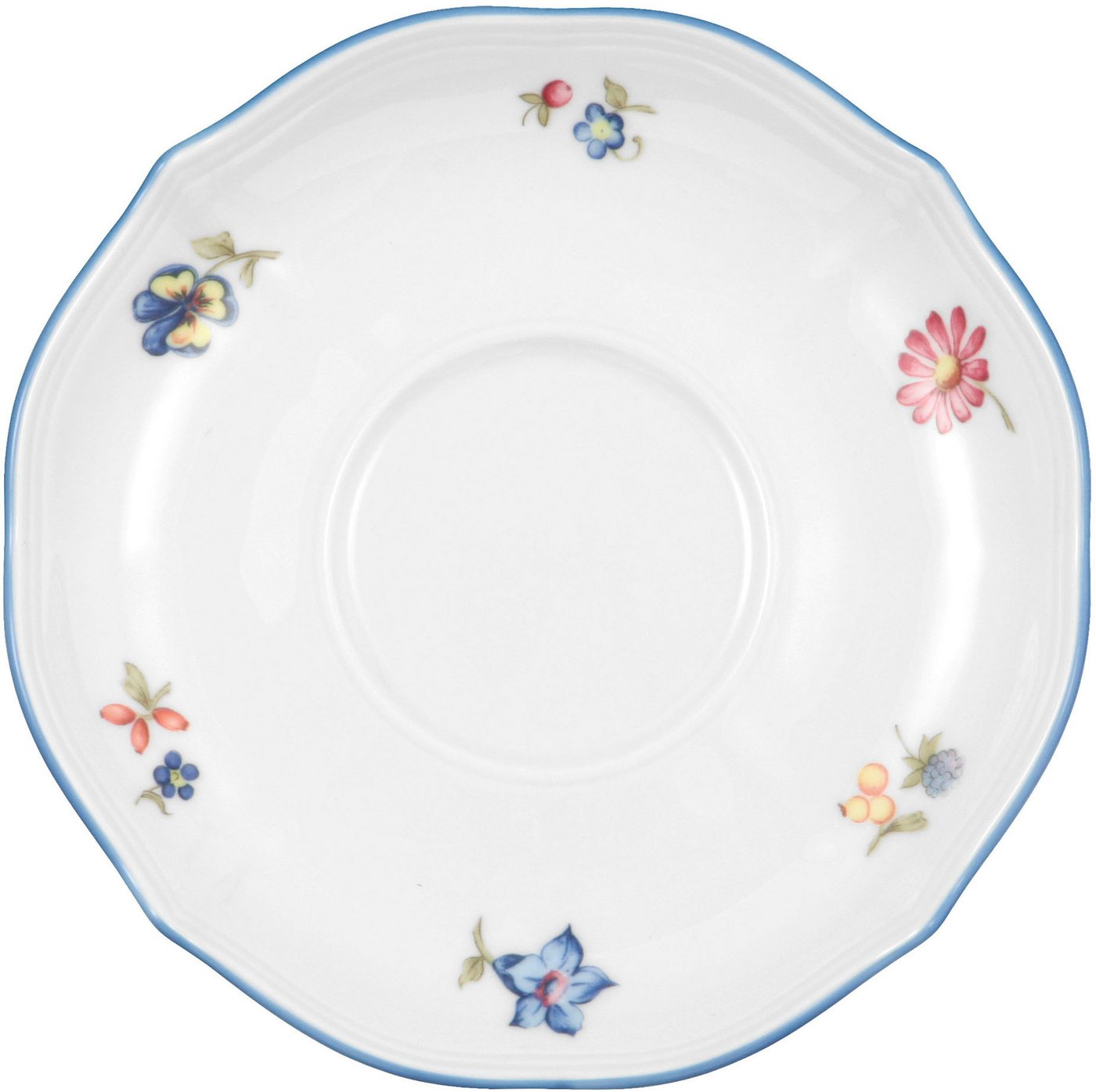 Seltmann Weiden Kaffeeservice Geschirr-Set, Service Sonate Nostalgie (18-tlg), 6 Personen, Porzellan, Tassen, Untertassen, Teller, Made in Germany, 18 Teile, fü – Bild 5 von 5