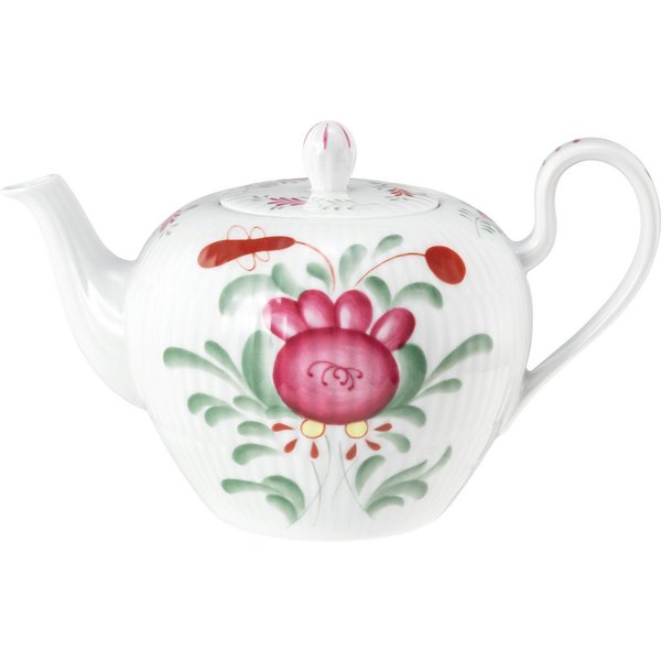 Seltmann Weiden Kanne Amina Ostfriesenrose, 0,75 l, (1-St), Kaffeekanne, Teekanne mit Relief