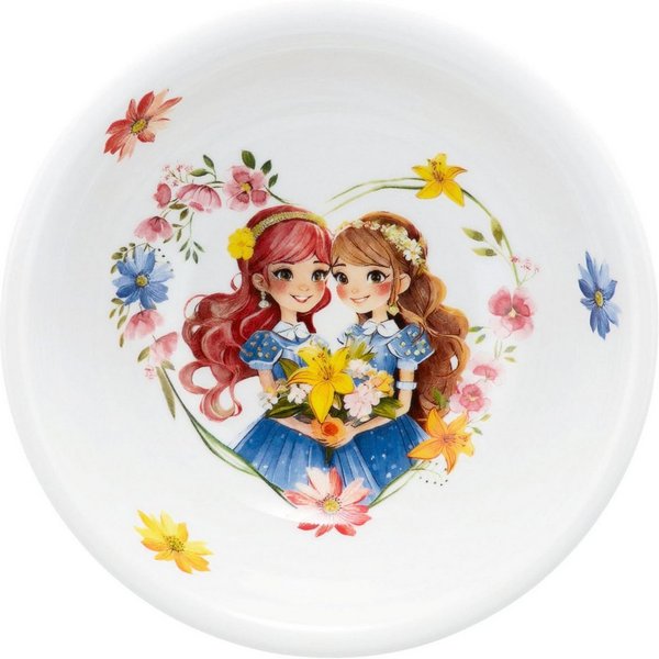 Seltmann Weiden Schüssel Compact - Prinzessin, Porzellan, (1-tlg), Schale rund 16 cm