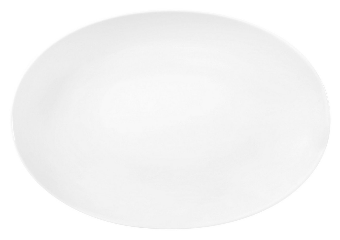 Seltmann Weiden Servierplatte Liberty weiß, Porzellan, (1-tlg), Platte oval – Bild 2 von 4