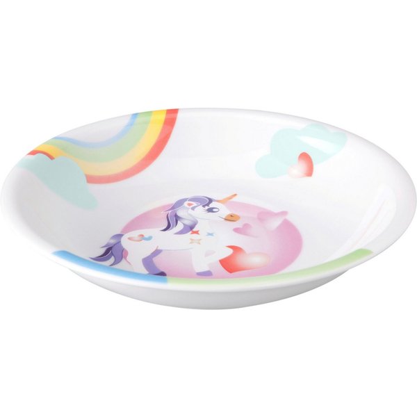 Seltmann Weiden Suppenteller Compact - Mein kleines Einhorn, (1 St), rund 20 cm