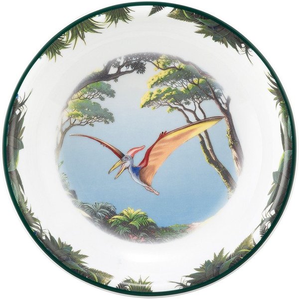 Seltmann Weiden Suppenteller Teller rund 20 cm, (1 St), Suppenteller Dino - Design