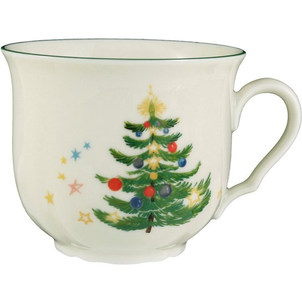 Seltmann Weiden Tasse Marieluise Weihnachten, Kaffeeobertasse 0,23 l, 1-tlg., Porzellan, mit weihnachtlichem Dekor
