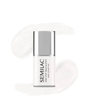 Semilac 3in1 One Step Glossy Gel Nagellack · 7 ml · Creme
