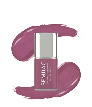 Semilac 3in1 One Step Glossy Gel Nagellack · 7 ml · Hellbraun