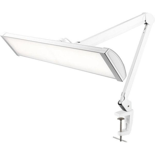 Semplix LED Arbeitslicht Arbeits-Tischlampe 540 LED dimmbar Tischklemme, dimmbar