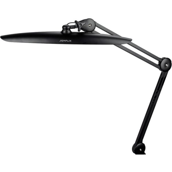 Semplix LED Arbeitslicht - LED Arbeitslampe (182 LED / 3 Farben/ dimmbar/ Tischklemme)