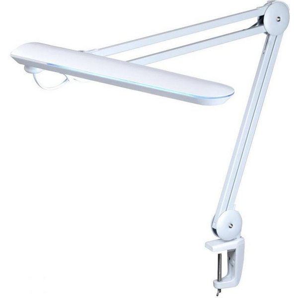 Semplix LED Arbeitslicht - LED Arbeitslampe weiß schwenkbar / dimmbar / Tischklemme