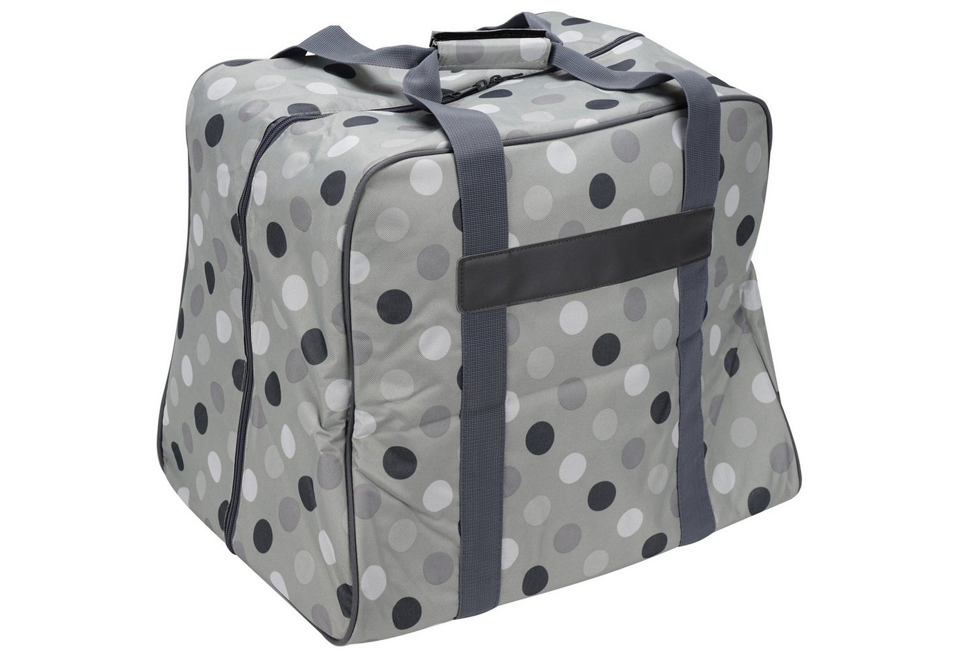 Semplix Nähmaschinentasche Overlock-/Coverlock Maschinentasche Polka Dots – Bild 4 von 5