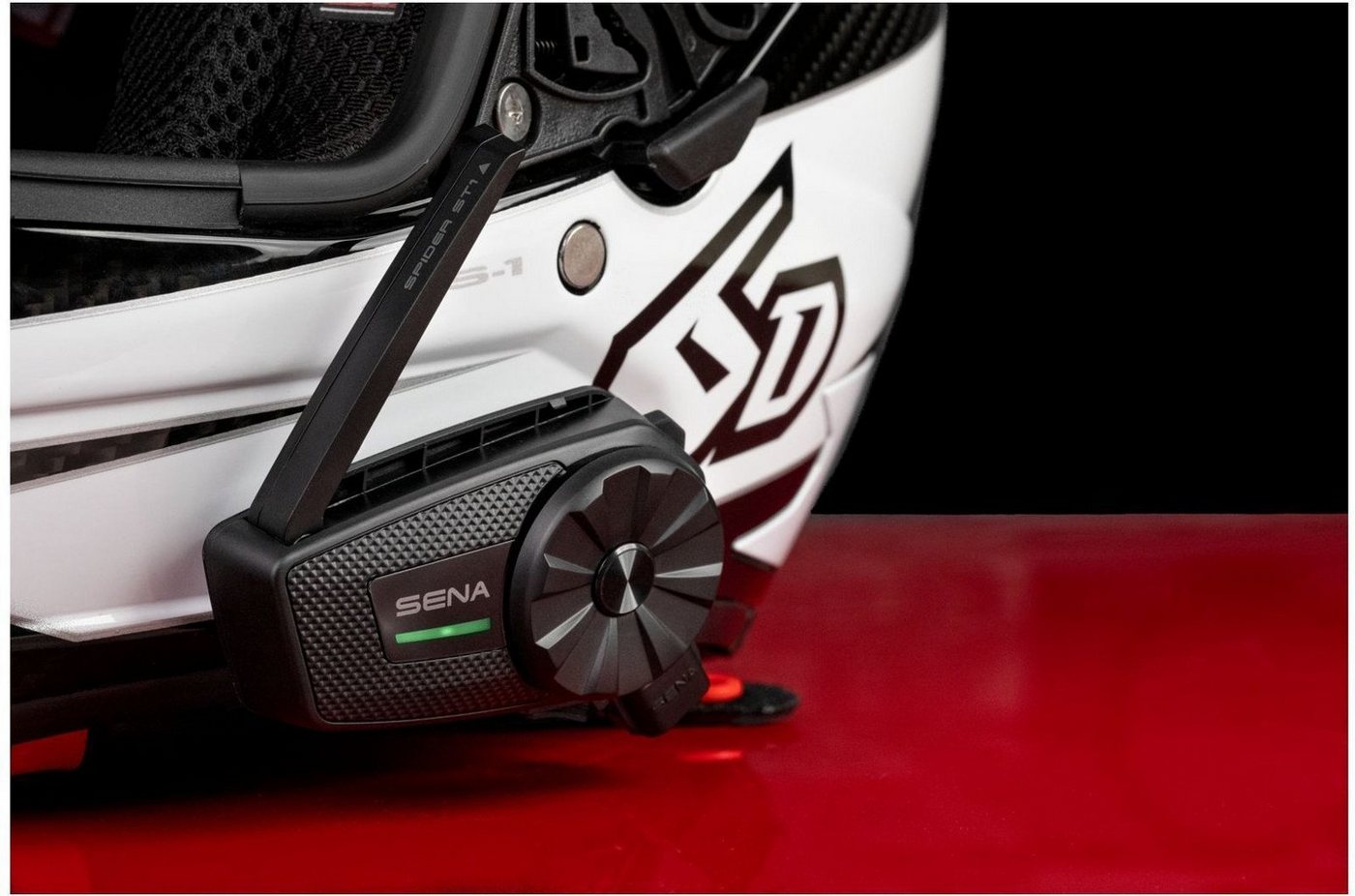 Sena Spider ST1 HD Bluetooth Kommunikationssystem Einzelset Headset (Bluetooth robust) – Bild 4 von 4