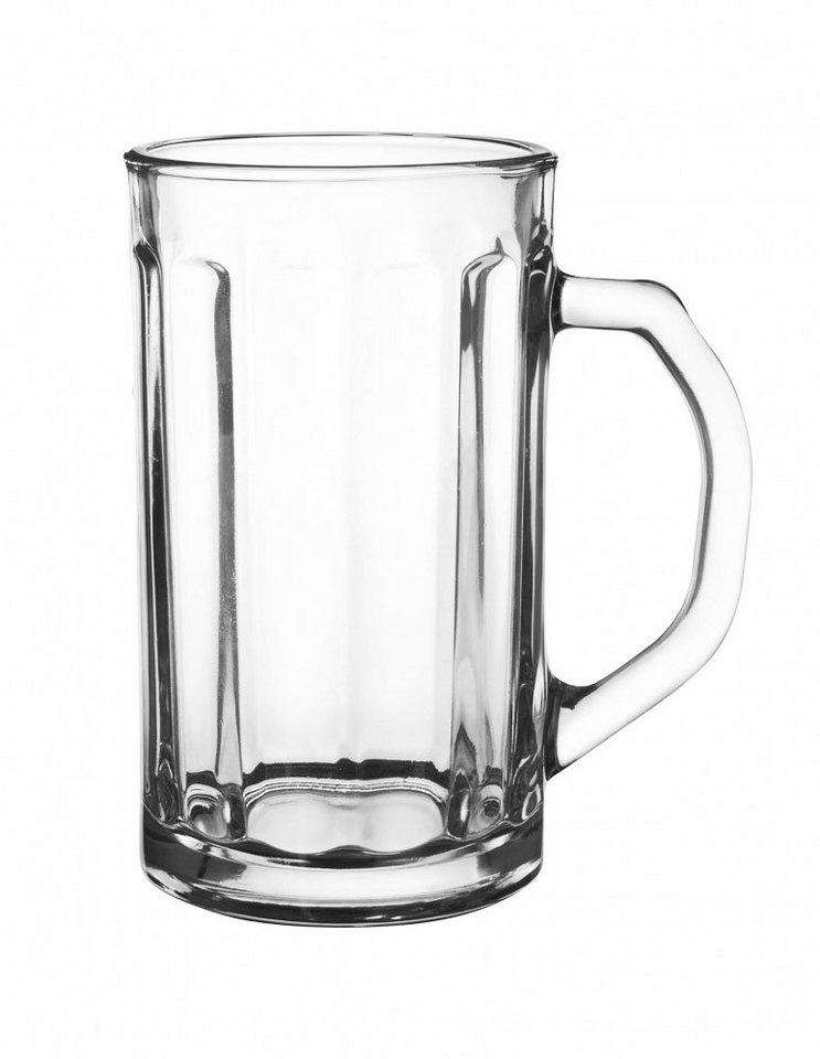 Sendez Bierglas 4 Bierseidel 400ml (max. 500ml) Biergläser Bierkrüge Bierglas Bierglas, 4-tlg., Glas – Bild 5 von 5