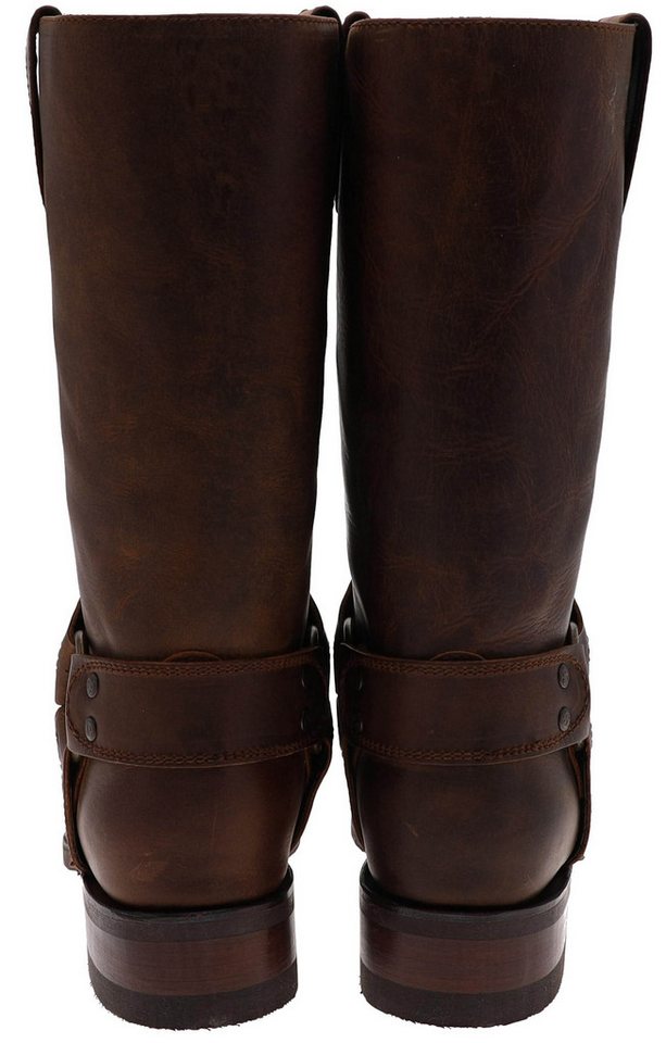 Sendra Boots BLUES 9809 Braun Bikerboots Rahmengenäht Unisex Bikerstiefel, Thinsulate Insulation – Bild 4 von 5