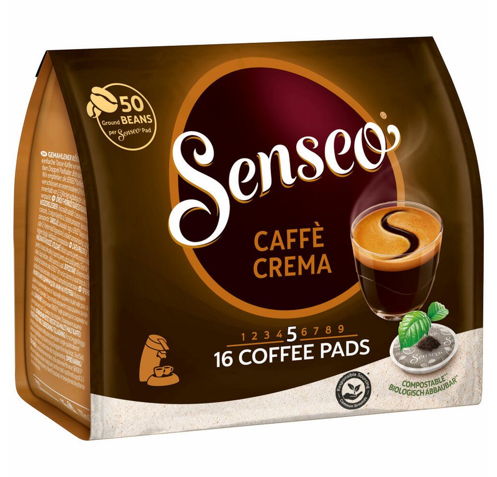 Senseo Kaffee Caffe Crema 16 Pads – Bild 2 von 5
