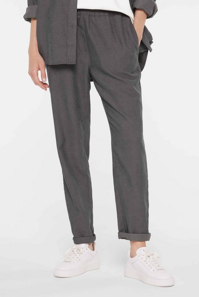 SENSES.THE LABEL Cordhose mit Elastikbund – Bild 4 von 5