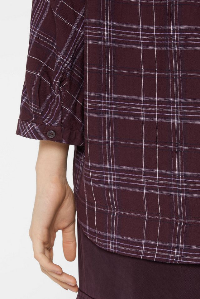 SENSES.THE LABEL Kurzarmbluse mit Baumwolle – Bild 3 von 5