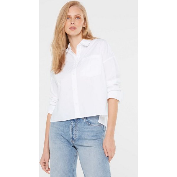 SENSES.THE LABEL Langarmbluse mit Seitenschlitze