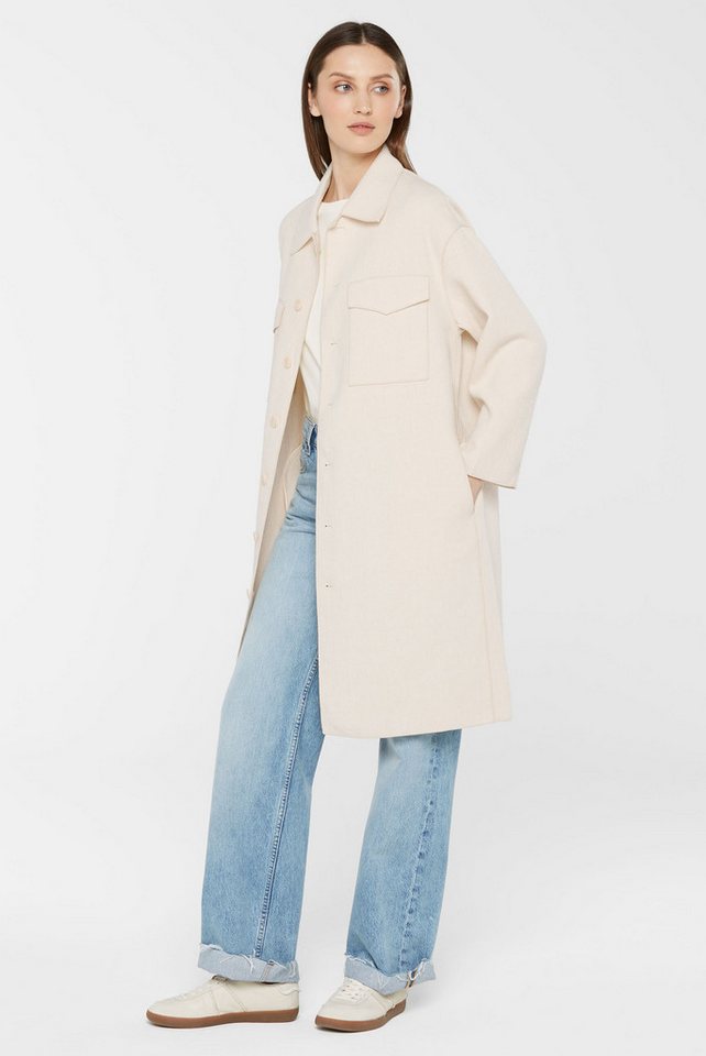 SENSES.THE LABEL Langjacke mit langem Gehschlitz – Bild 4 von 5