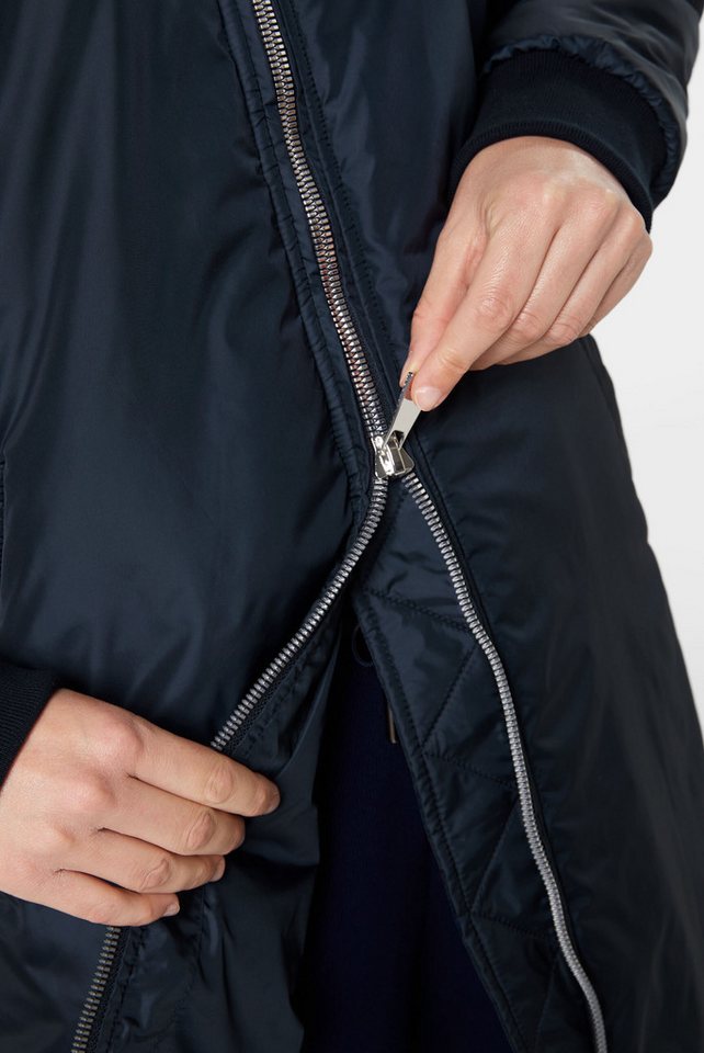 SENSES.THE LABEL Langjacke mit Two-Way-Zipper – Bild 3 von 5