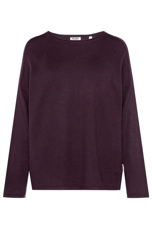 SENSES.THE LABEL Rundhalspullover mit Rollsäumen – Bild 2 von 5