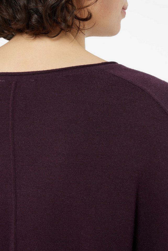 SENSES.THE LABEL Rundhalspullover mit Rollsäumen – Bild 3 von 5