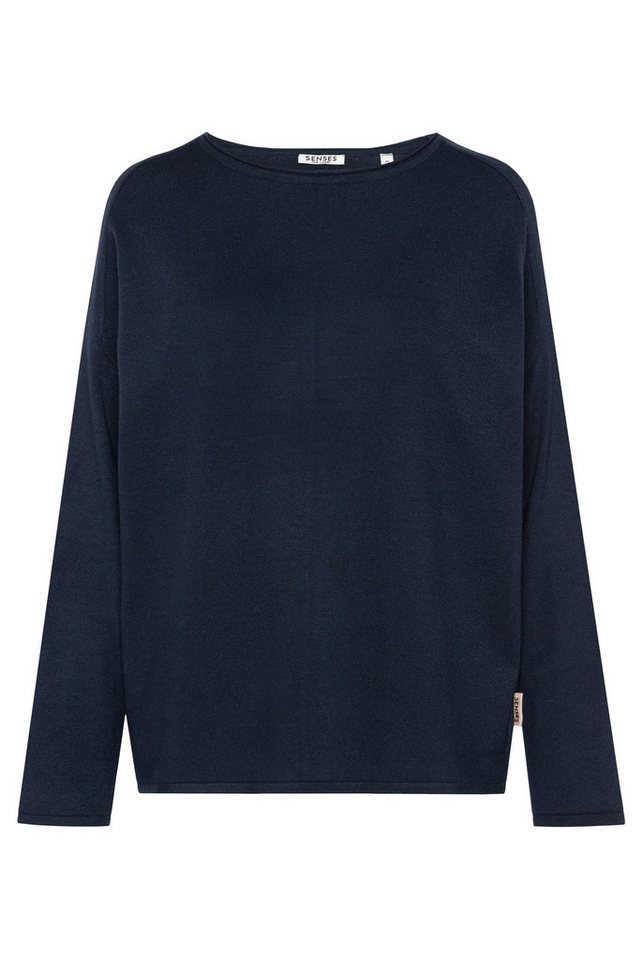 SENSES.THE LABEL Rundhalspullover mit Rollsäumen – Bild 2 von 5