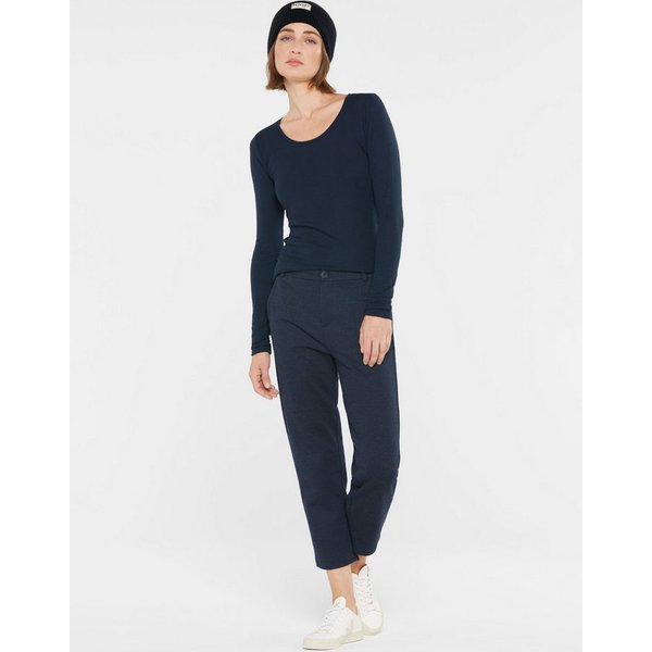 SENSES.THE LABEL Rundhalsshirt in softer Haptik