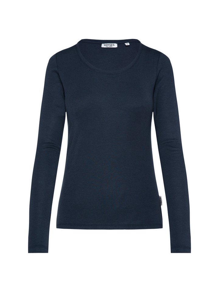SENSES.THE LABEL Rundhalsshirt in softer Haptik – Bild 2 von 5